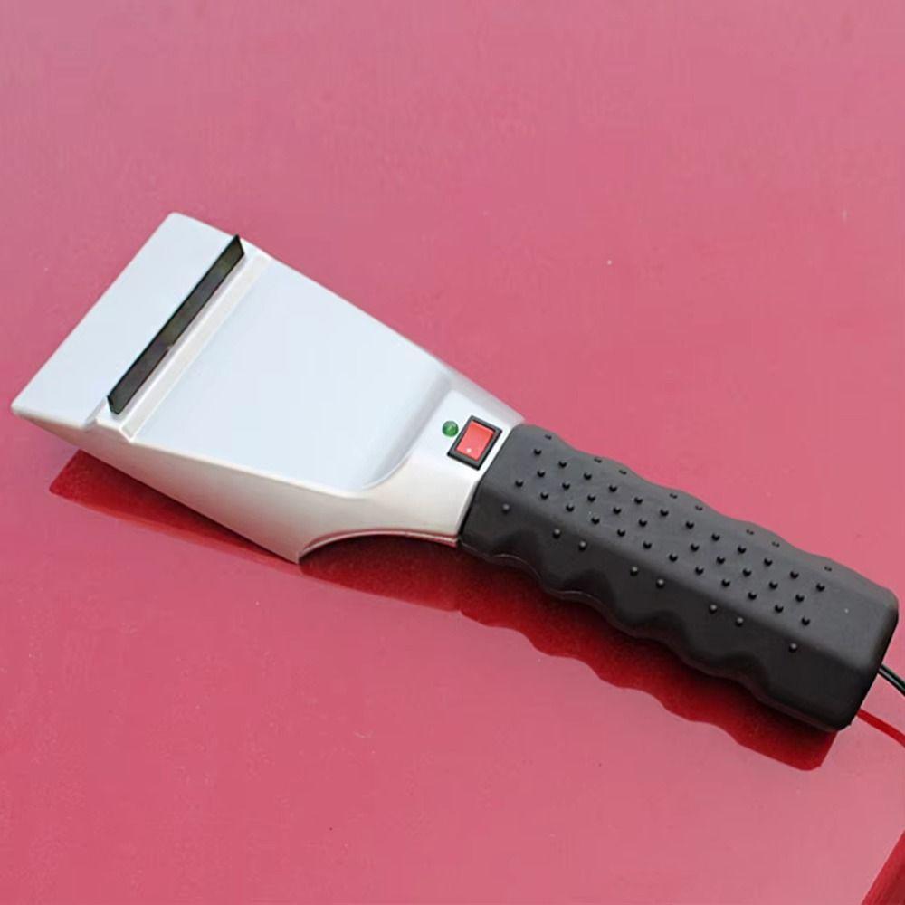 Rubber Wiper Car Ice Scraper Anti Skid Handle Heated Ice Remover Snow Removal Shovel  Ice Removal