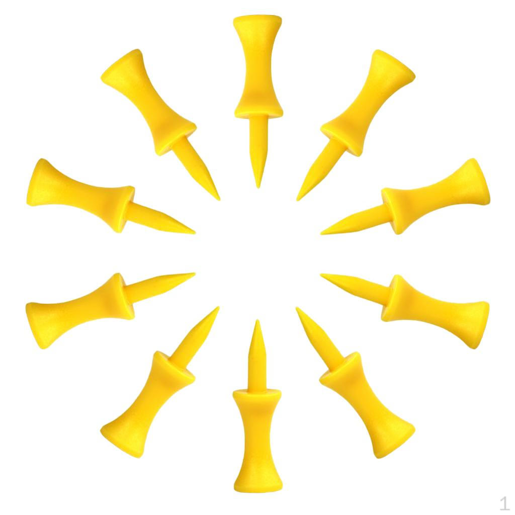 Plastic Golf Practice Training Accessories -10pcs / Pack