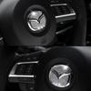 For Mazda Car Steering Wheel Diamond Emblem Sticker for Mazda 3 6 2 CX-3 CX-4 CX5 CX9 CX3 CX4 CX-5 CX-9 2015-2020 Interior Acces