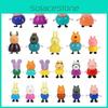 Colorful Eco-friendly Peppa Pig Family Friends Action Figures For Kids 25pcs Set