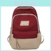 Nylon Student Backpack With Laptop Insert For Middle School And Casual Daily Use