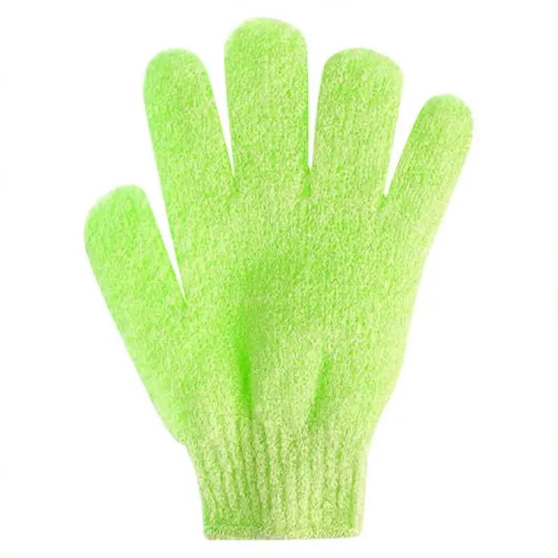 1PCS Household Five Fingers Bath Gloves Shower Towel, Scrub, Body Wash, Children Home Supply Elastic Wipe, Back Bathing, Limpeza