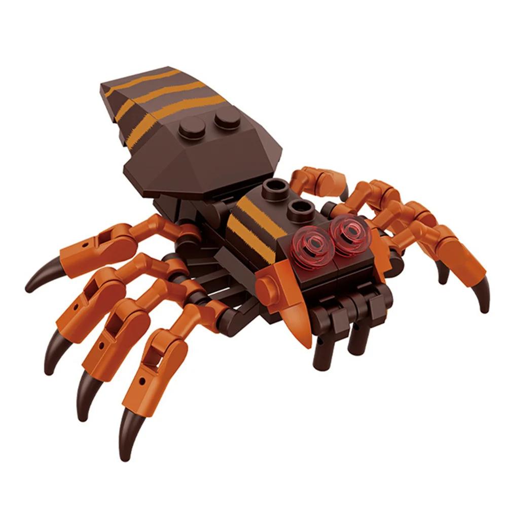 Moc Hmyz Zvíře Model Včela Mravenec Motýl Cvrček Kobylka Sada Stavební Kostky Diy Dětské Puzzle Sestavovací Hračky Chlapec Dítě Dárek