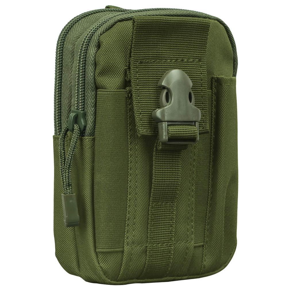 AYPPRO Tactical Camouflage Waist Bag Mobile Phone Saddlebag for Hiking Riding Camp Convenient Mobile Access