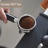 6-Needle Espresso Distribution Tool – Coffee powder distributor, 0.4mm Pins to Break Up Clumps & Prevent Channeling, Wood Handle