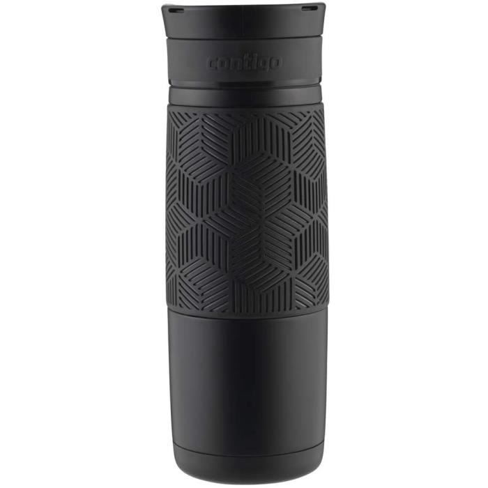 Mug - contigo - transit mug - 100% étanche - isolation sous vide - noir mat