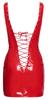 Black Level - Red Short Dress Tied At the Front and Back 2XL