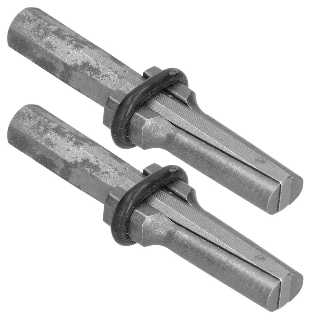 2PCS Heavy Duty Plug Wedges 14mm Stone Splitter High Speed Steel Rock Stone Splitter Splitting Tool