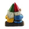 New Design Big Garden Gnome Dwarf Couple Resin Garden Statue Craft for Christmas Decor Desktop Statue Decoration