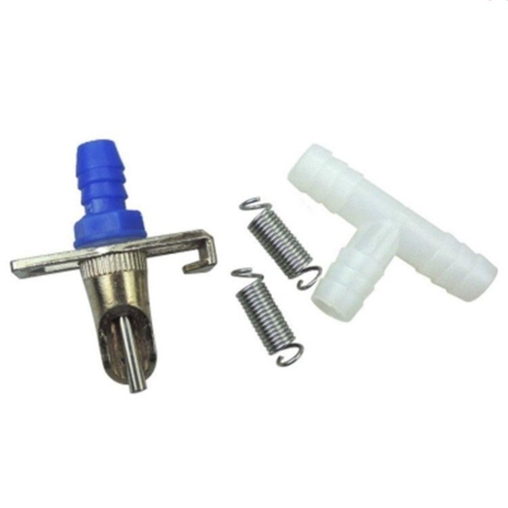Metal&plastic Rabbit Water Drinker Nipple With Spring Rodents Waterer  Chinchilla Poultry