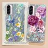 Summer Pink Rose Flowers Phone Case for Samsung Galaxy A55 A56 A36 A26 A16 A53 A06 A14 A24 A34 A54 A15 A25 A35 A13 Shell Cover