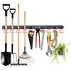 Multipurpose Garage Tool Organizer Set Space Saving Wall Mounted S Type Hooks Storage System