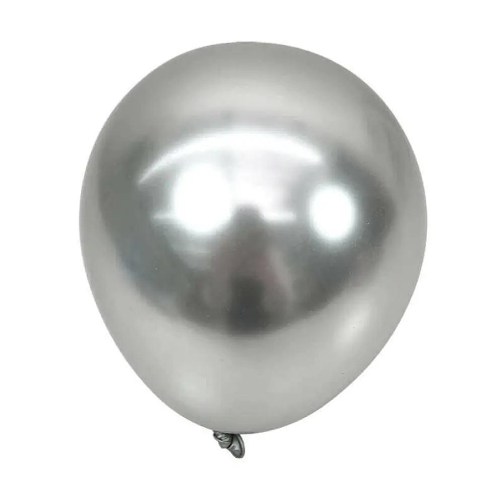1set Purple Silver White Balloon Arch Kit Metallic Purple Sliver Balloons Garland For Wedding Engagement Birthday Party Decor