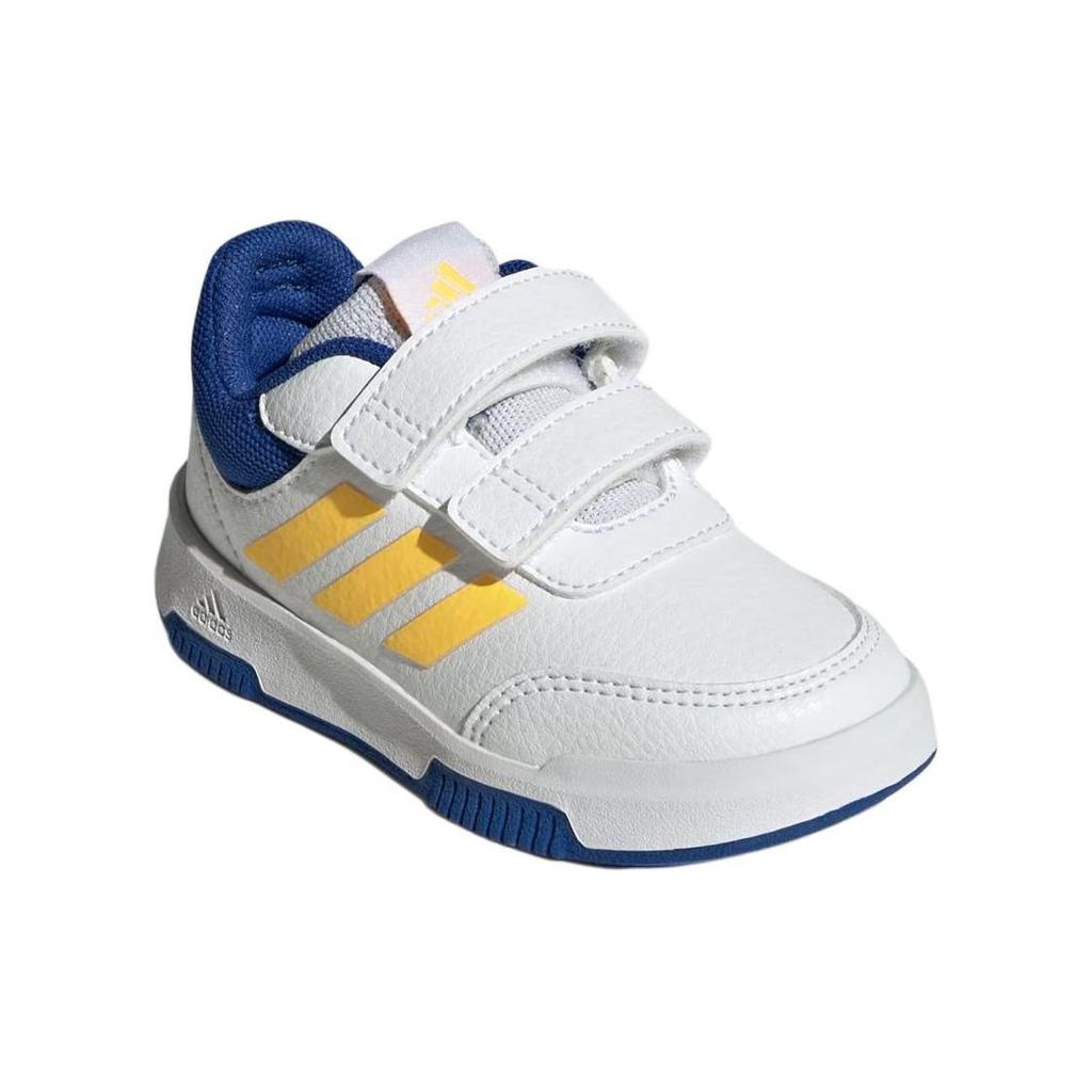 Adidas Tensaur Comfortable Fashion Slip Resistant Durable Low Top Walking Shoes Baby Shoes White Yellow Blue IG8801