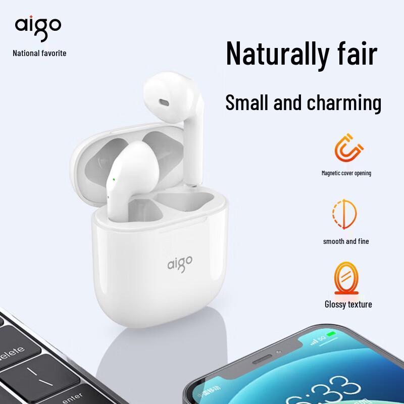 Aigo T18 True Wireless Semi-in-ear Bluetooth Earbuds
