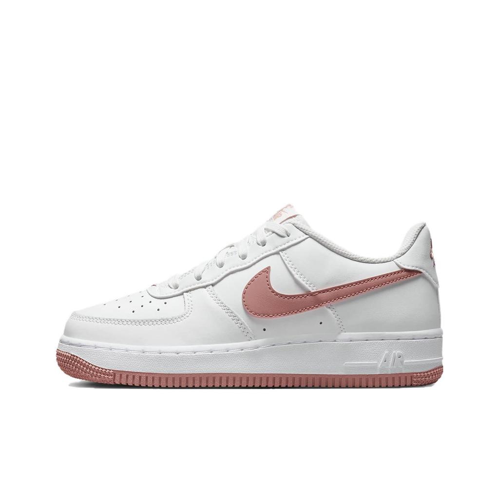 New Nike Air Force 1 Low Summit White Red Stardust GS DV7762-102