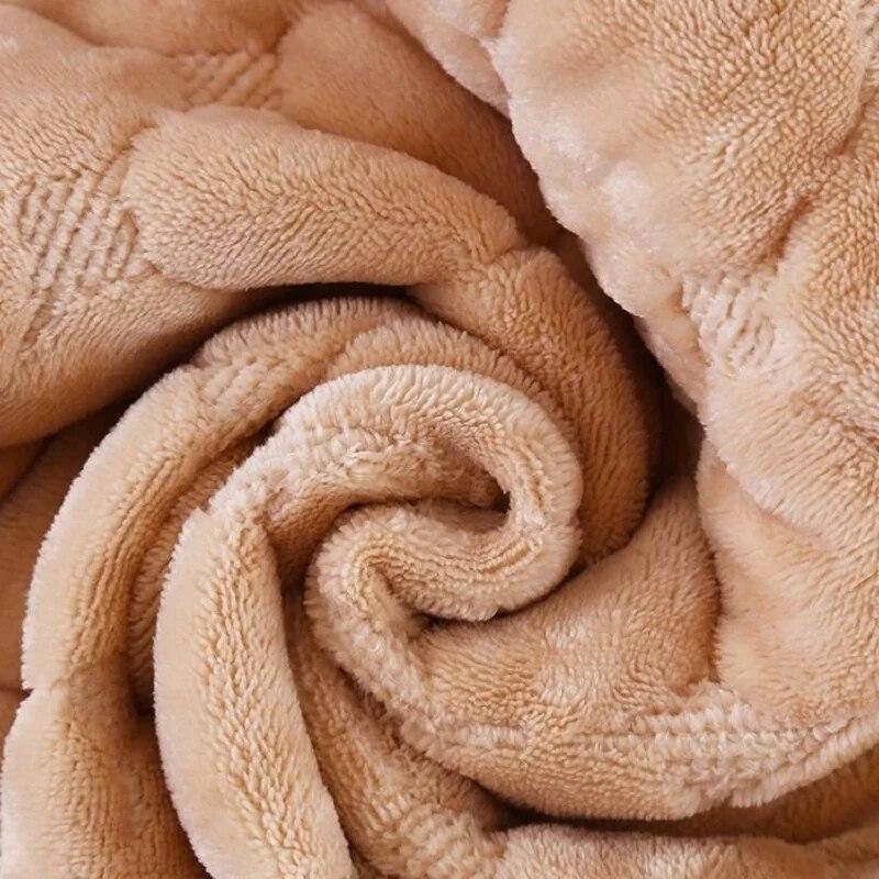 Universal Velvet Sofa Cushion Thickened Warm Plush Sofa Cover Winter Living Room Cushion Non-Slip Furniture Decoration Dust Cove