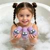 Kids Bath Toy Cute Cartoon Silicone Baby Water Play Toy Safe Fun Water Spray Toy for Toddlers Bathtub Swimming Pool