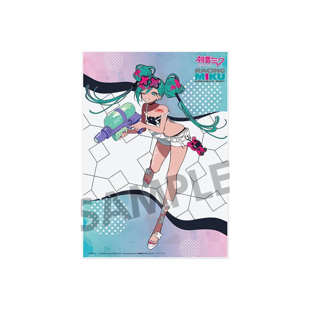 Racing Miku 2025 Rd.3 Sepang Ver. Visual Acrylic Plate