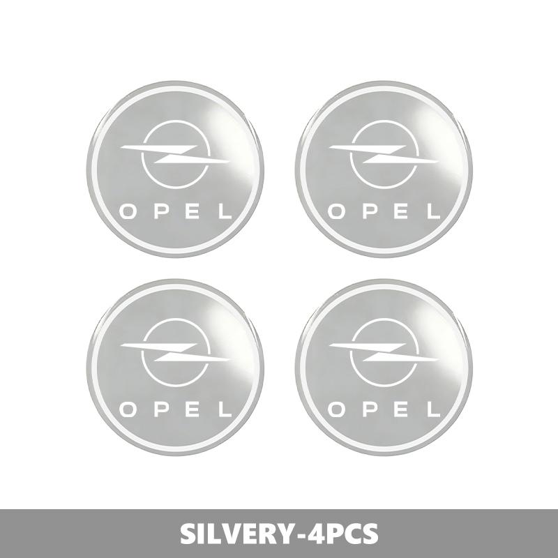 4Pcs Car Styling Wheel Center Caps Badge Tire Hub Sticker Decor For Opel Insignia Astra G J F K Vectra C H Corsa C B D Omega