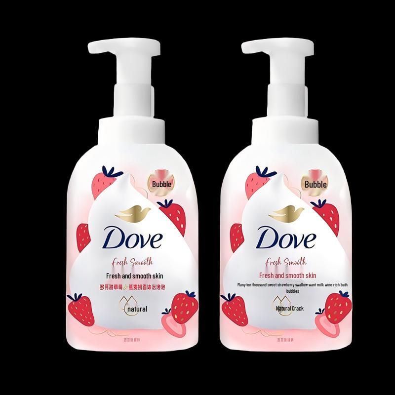 Dove Sweet Strawberry & Oat Milk Bubble Bath