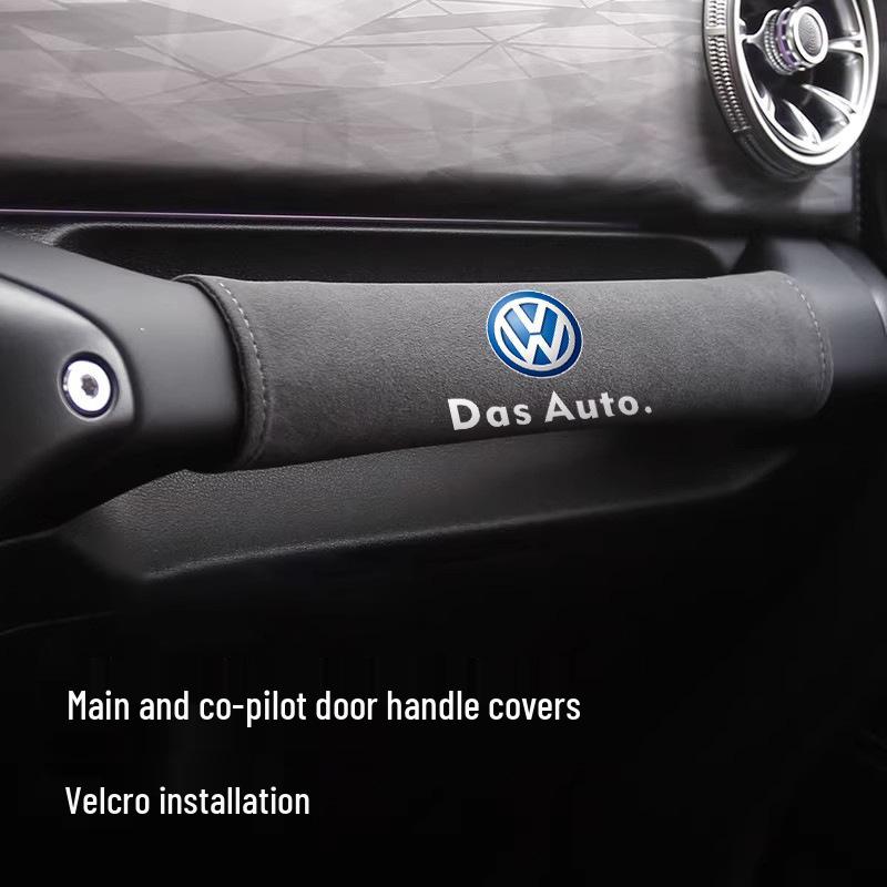 Volkswagen & Range Rover Headliner & Armrest Suede Cover for Teramont, Passat, Sagitar, Magotan, Jetta