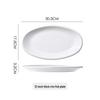 Heerli Thickened Oval Ceramic Fish Platter