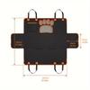 Waterproof Scratch-Resistant Pet Car Trunk Mat for Rear Seat Protection