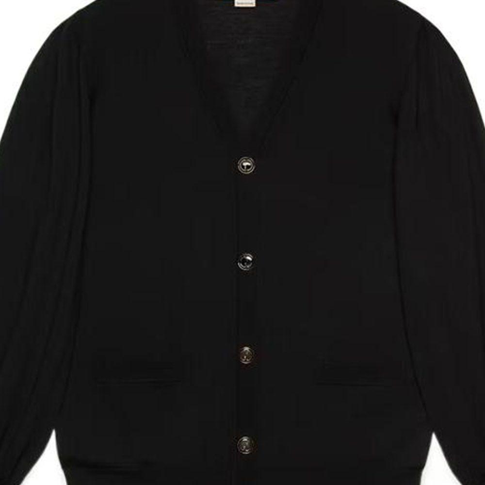fine-knit wool cardigan 695848-XKCBW-1000