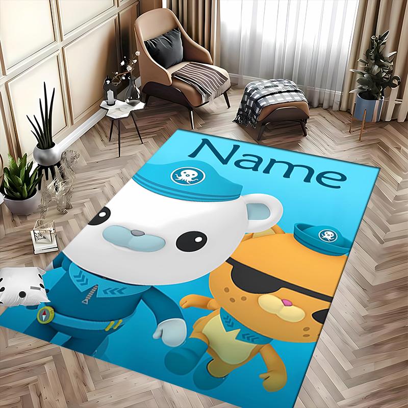 Custom personalization Octonauts Area Rug - Perfect For Kitchen, Bathroom,Laundry Room Decor Large Size Available,Gift All Seasons