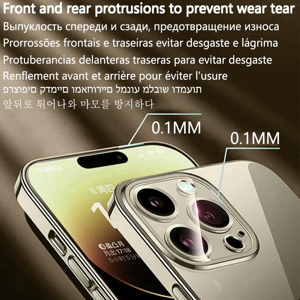 Magnetic Attraction Clear Case For 16 15 14 13 12 Mini 17 Air 11 Pro Max 7 8 Plus Xs Xr Se Magsafe Magnet Cover