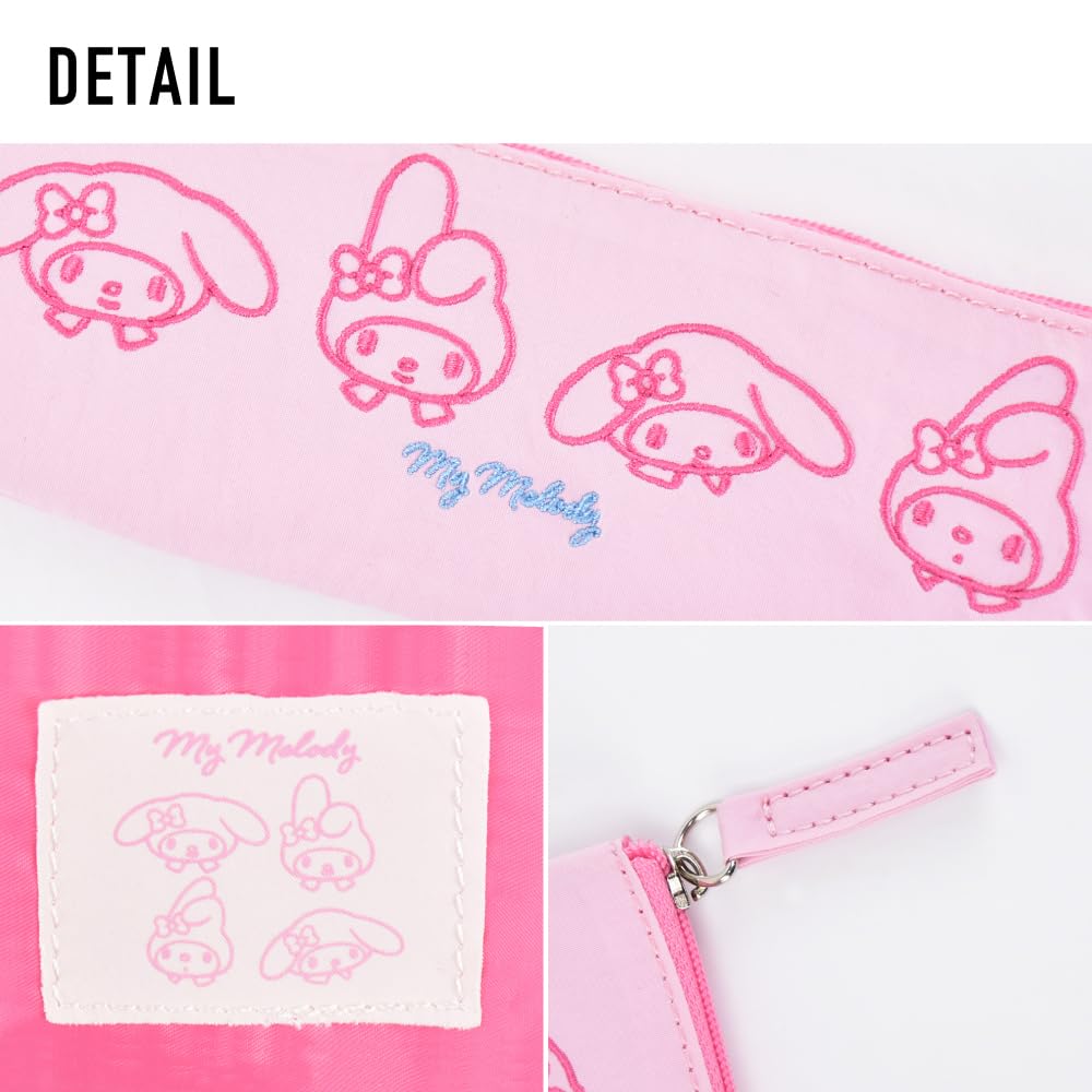 Little Twin Stars Face Embroidered Pencil Case SRTZ-285