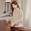 Elegant Mink Velvet Autumn/Winter Coat for Middle-Aged and Elderly Women
