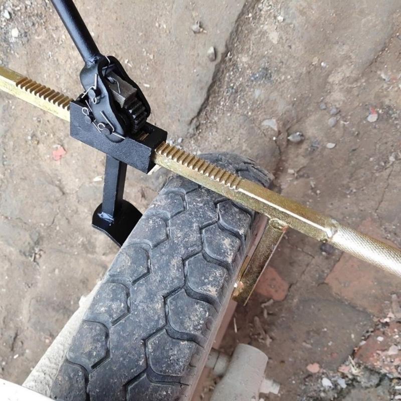 Car Tire Bead Breaker with Clear Gear Manual Tire Changer Motorcycle Car Tires Replace Bead Breaker Tire Changing Tool
