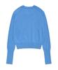 COVERNAT WOMAN Basic V-Neck Knit Light Blue