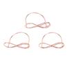 15PCS Table Number Holders Glasses Shape Multifunctional Slick Finish Iron Wire Picture Holder
