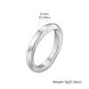 Vintage Viking Rune Symbol Mobius Ring for Men, Geometric Twisted Stainless Steel Rings, Fashion Finger Jewelry Size 7-12