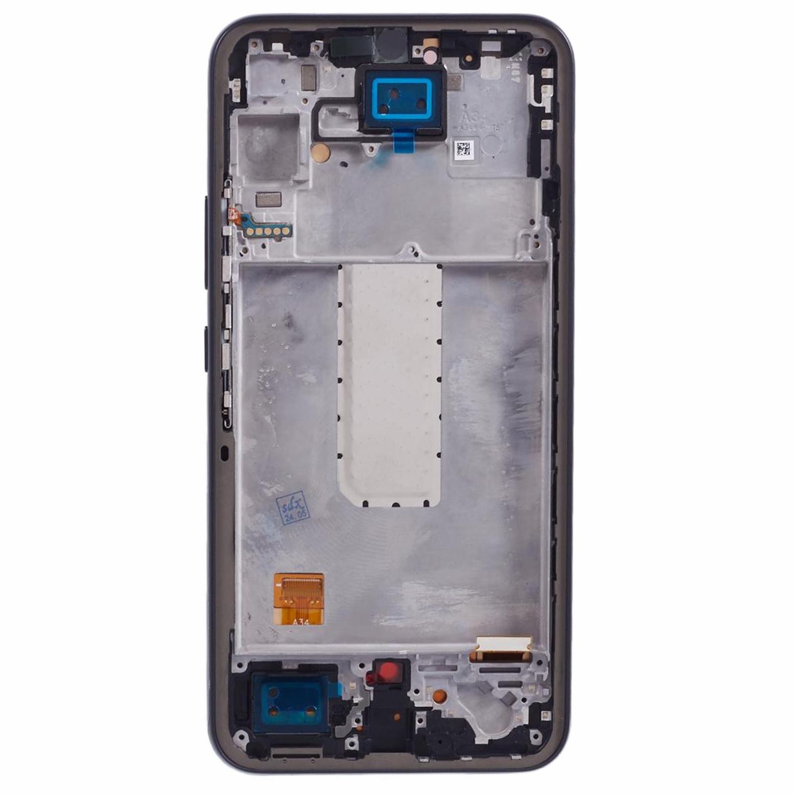 

Для Samsung Galaxy A34 5G A346 6,36 дюйма Екран OLED класу C та збірка дигітайзера+Рамка Запасна частина (Без логотипу) Black