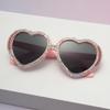 Female Heart-shaped Diamond-encrusted Sunglasses Outdoor Shades Classic and Romantic Party Glasses Gift