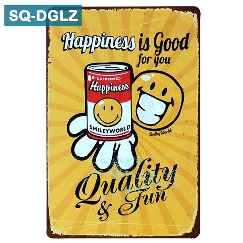 [SQ-DGLZ] Heißer NEW YORK Metall Zeichen Retro Shop Wand Dekor Vintage Metall Handwerk Wohnkultur Malerei Plaques Kunst Poster