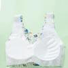Damen-BH, nahtlos, rückenfrei, bedruckt, ohne Stahlring, Raffung, Unterwäsche, Sport-Schlaf-BH, dünner Abschnitt, geeignet für das tägliche Leben