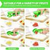1pc/2pcs Grape Cutter, Green Multi-functional Fruit And Vegetable Cutter, Bladeless Creative Kitchen Gadgets Kitchen Accessories