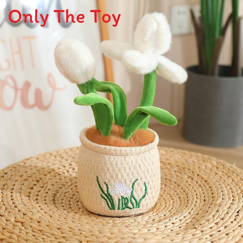 Tulip Plush Toy Home Decor With Pp Cotton For Living Room And Gift Use