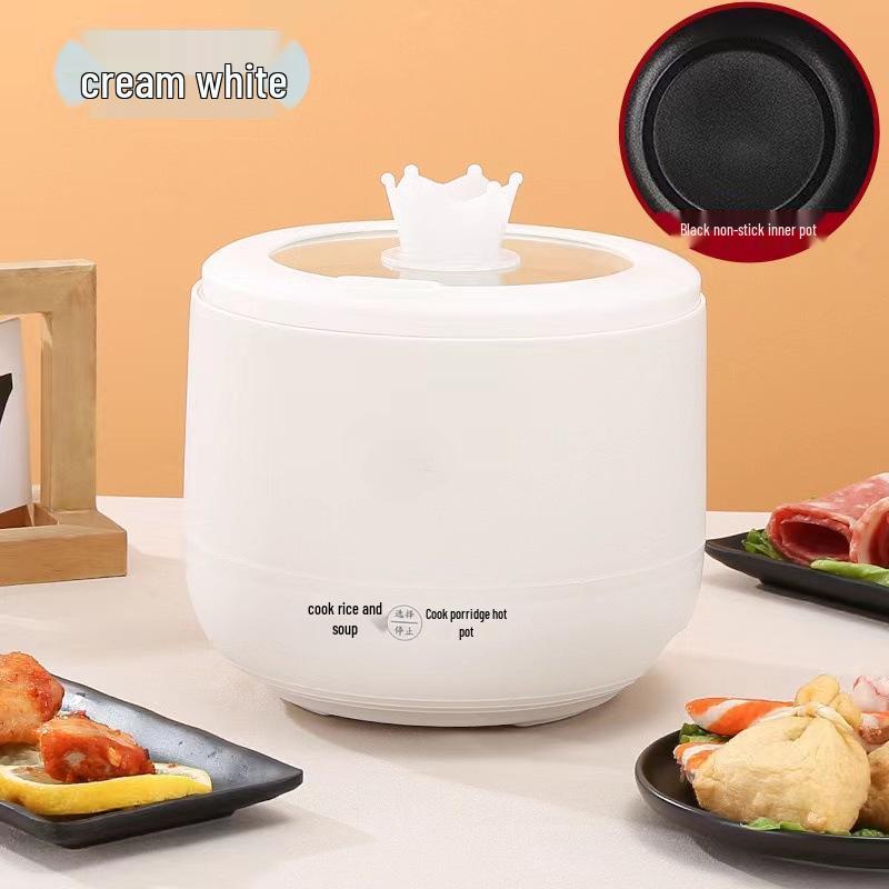 Smart Single-Serve Mini Rice Cooker for Steaming and Cooking Porridge