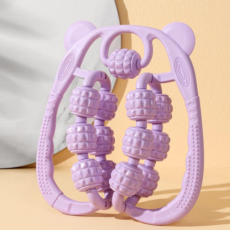 WEZHO Little Bear Double-Row Leg & Back Massager Roller