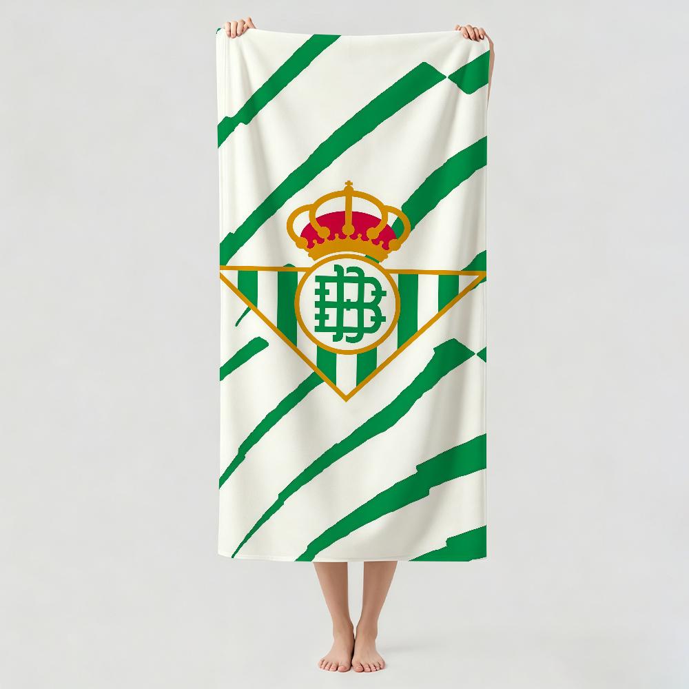 Team R-Real B-Betis ball Towel Drying Bath Towel Applicable To Light Swimming Camping Yoga Beach Out Balompie