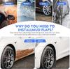 For 2026 2026 Tesla Model Y Model 3 Accessories Mud Flaps Protect Paint No Drilling Required All Weather Splash Guard Body Kits