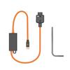 DTAP To USB C Braided Power Cable 65W PD Fast Charge for V-Mount Battery Camera Phone