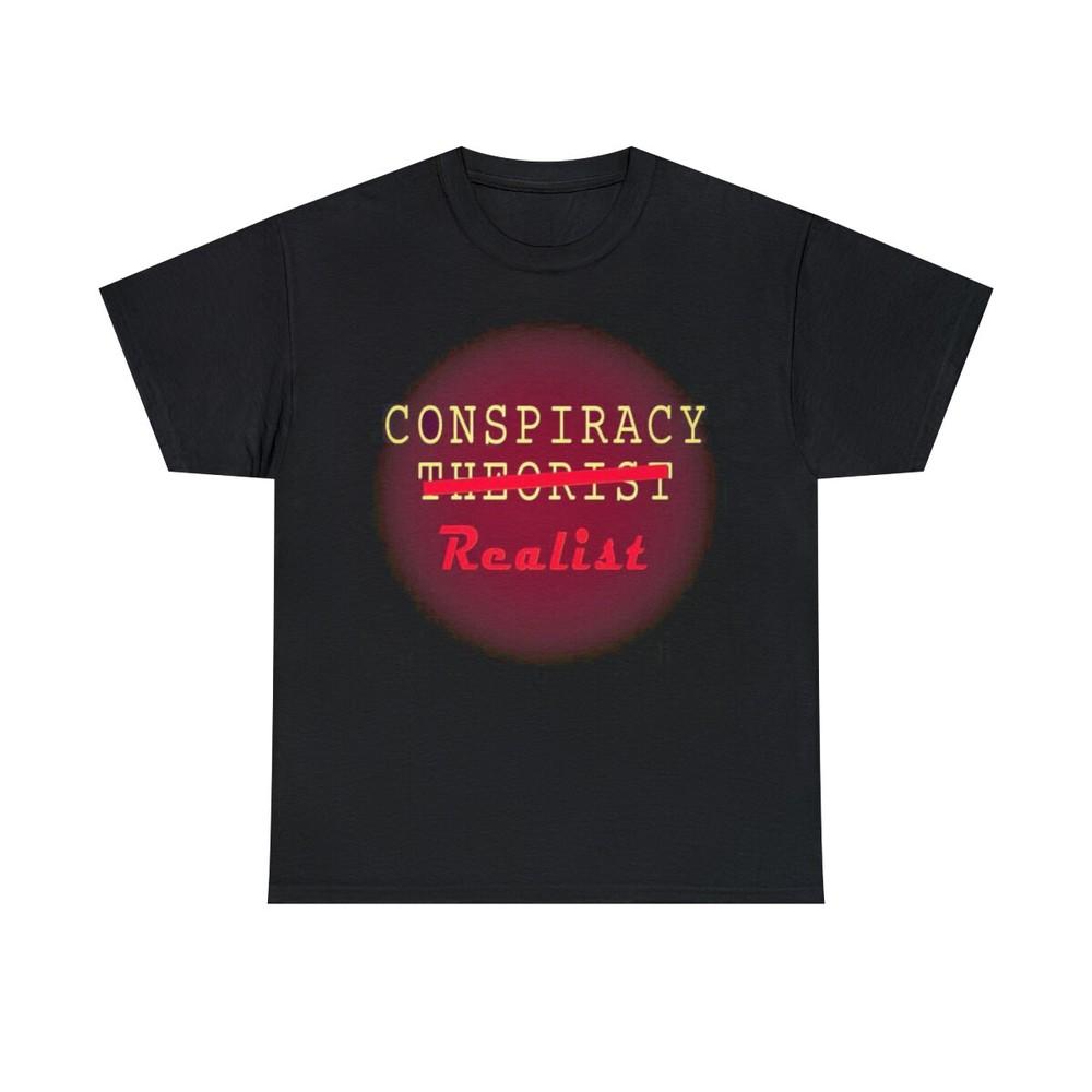 Conspiracy Realist Short Sleeve Tee Unisex T-Shirt S