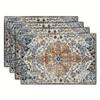 Printed Festival Party Placemats: Stain-Proof, Heat-Resistant Table Decoration